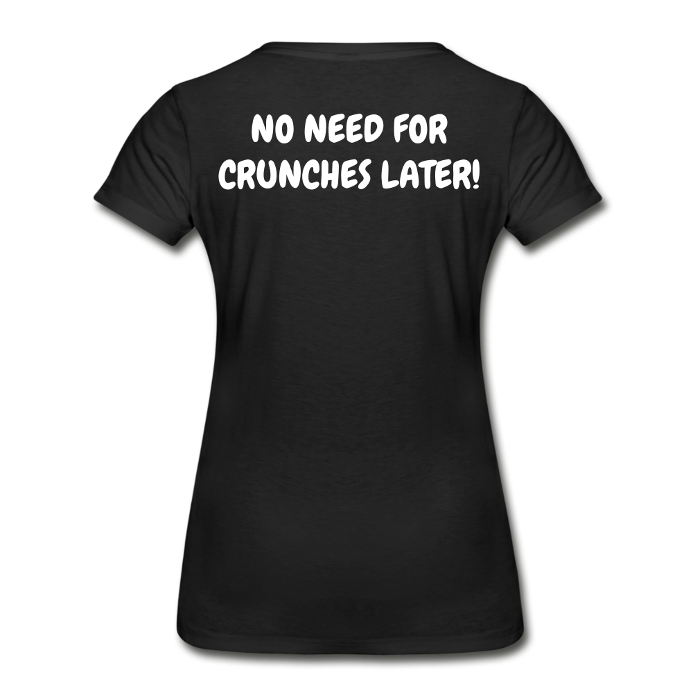 Bored binge-watch your kids Women’s Premium Organic T-Shirt - black