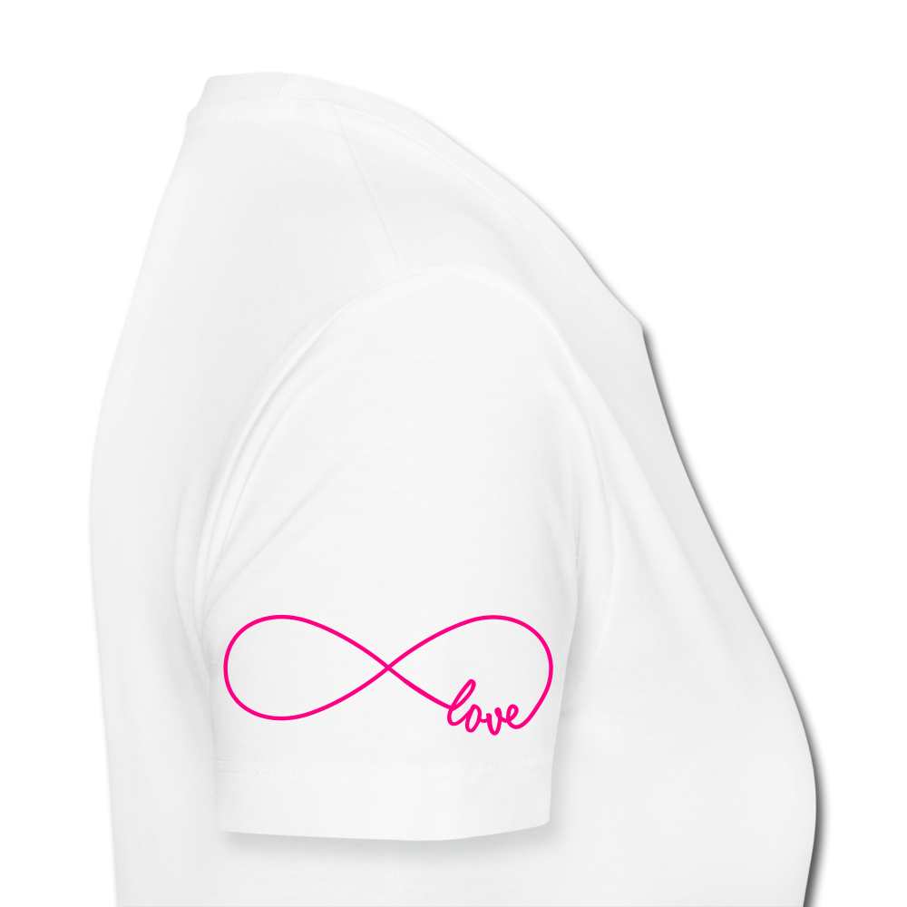 Just Be Kind, Just Be Humble Women’s Premium Organic T-Shirt - white