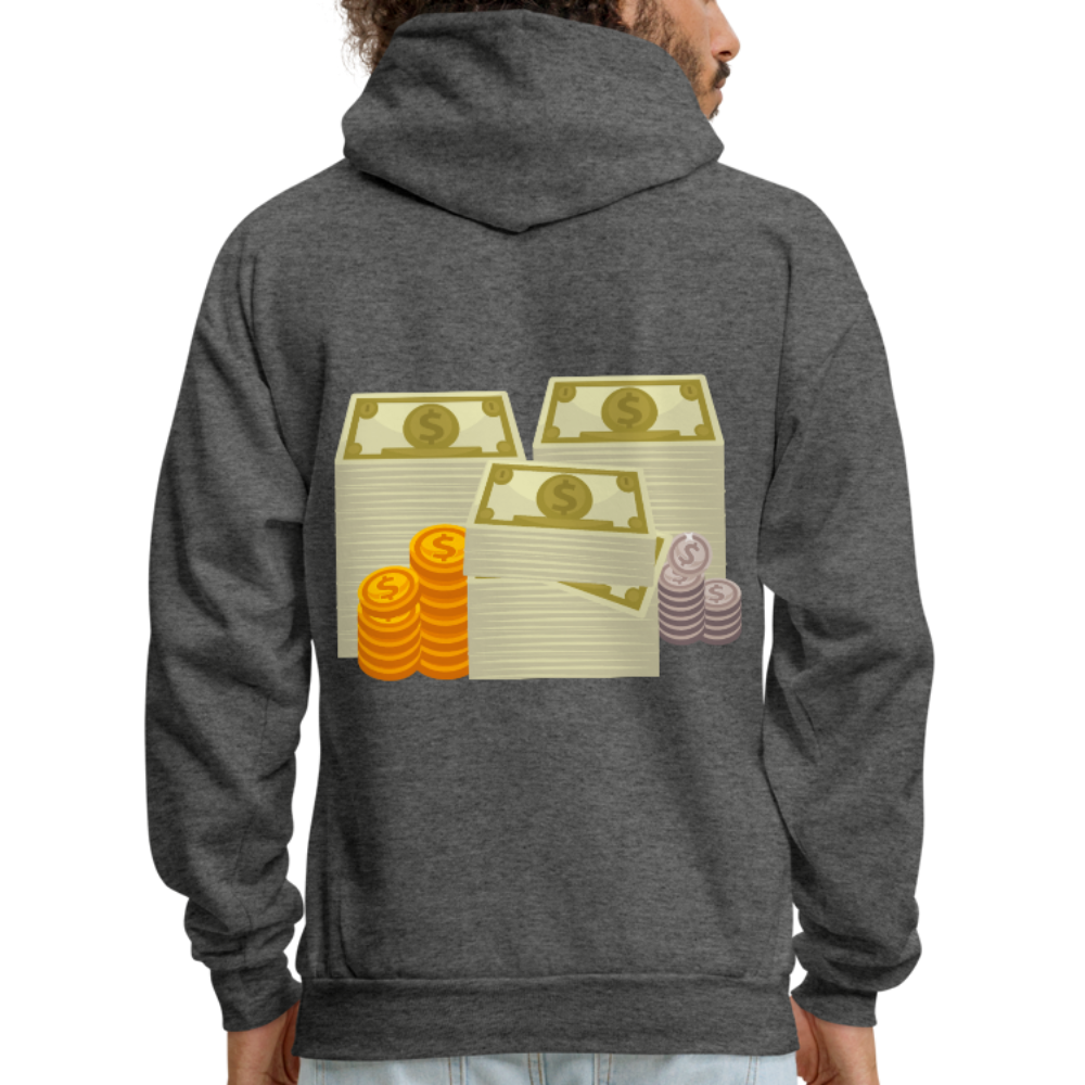 Men's Hoodie - charcoal gray