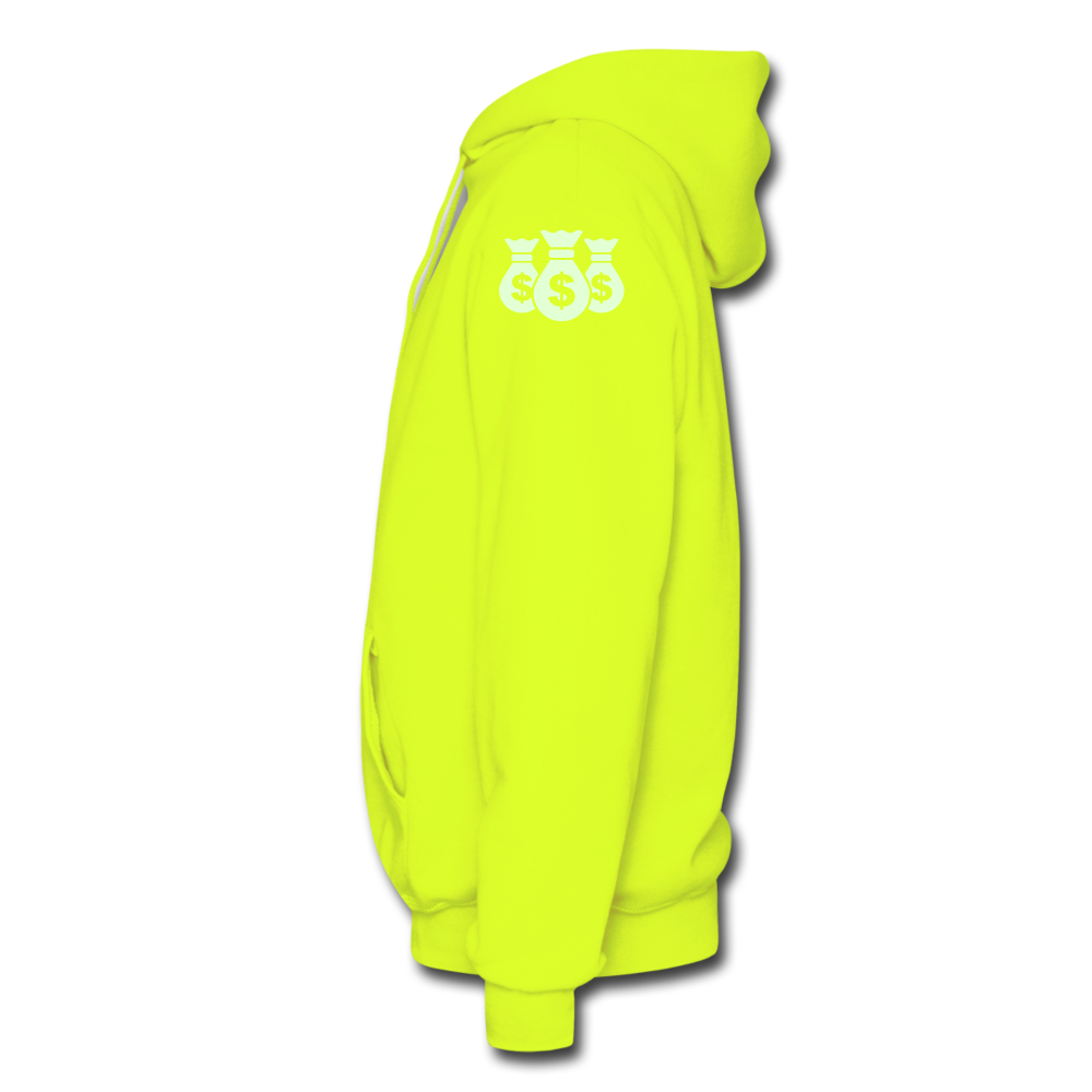 Men's Hoodie - safety green
