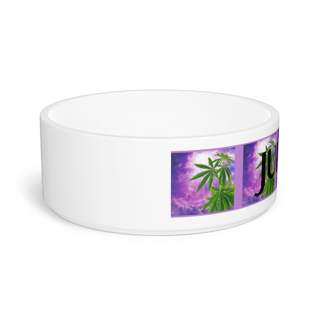 Customizable Cannabis Pet Bowl- Sogno Di Cannabis Pet Bowl