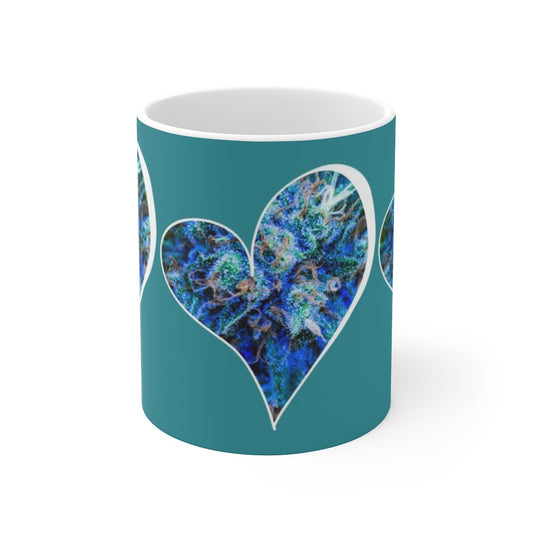 Catturare La Mia Attenzione Cannabis Ceramic Mug