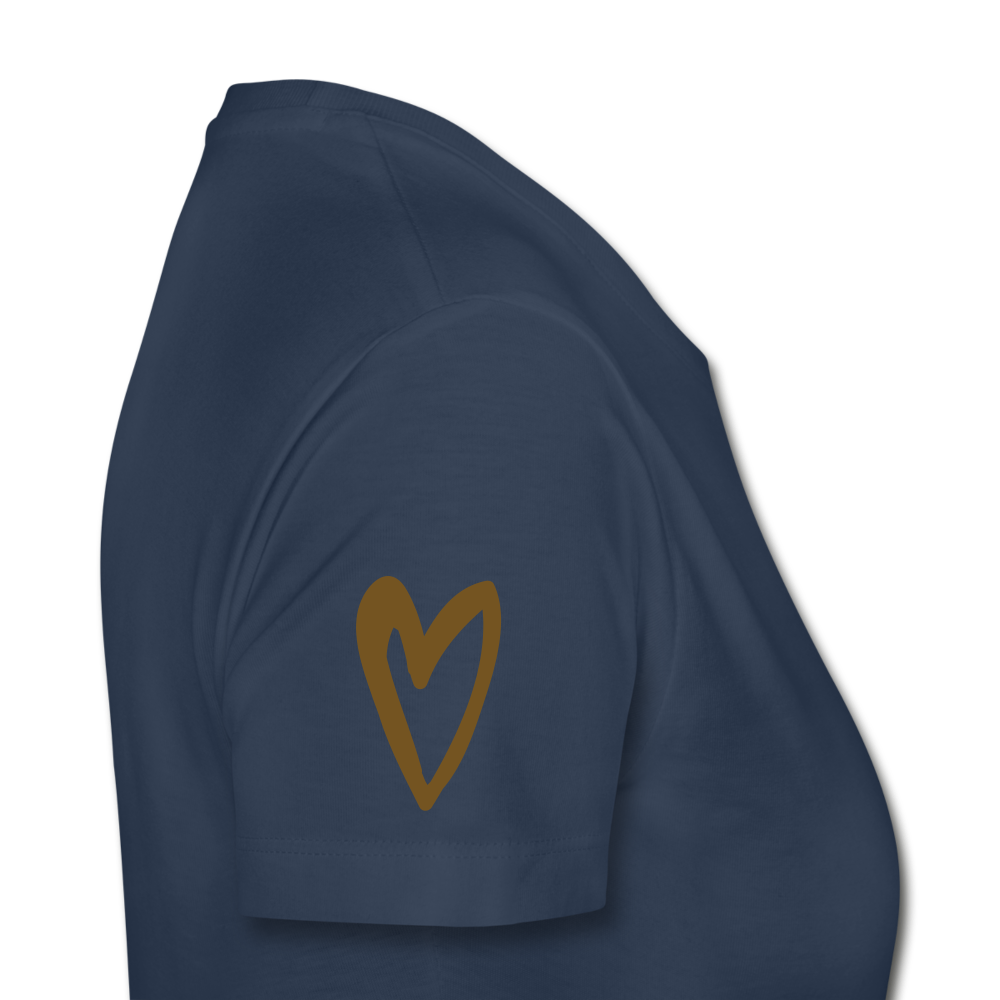 Bride Women’s Premium Organic T-Shirt - navy