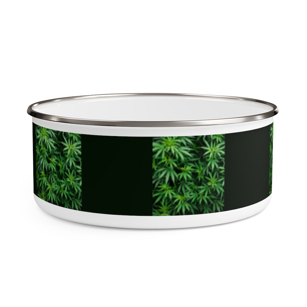 My Cannabis Enamel Bowl