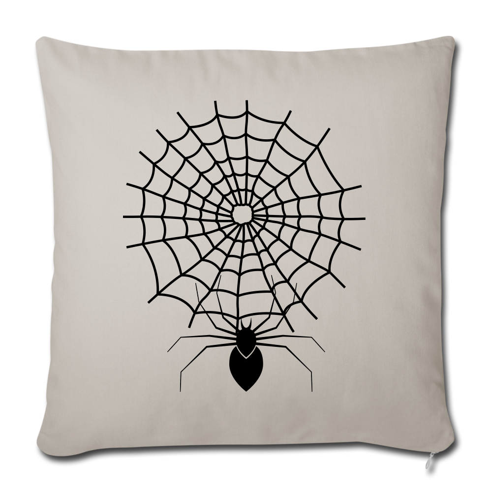 Throw Pillow Cover 18” x 18” - light grey