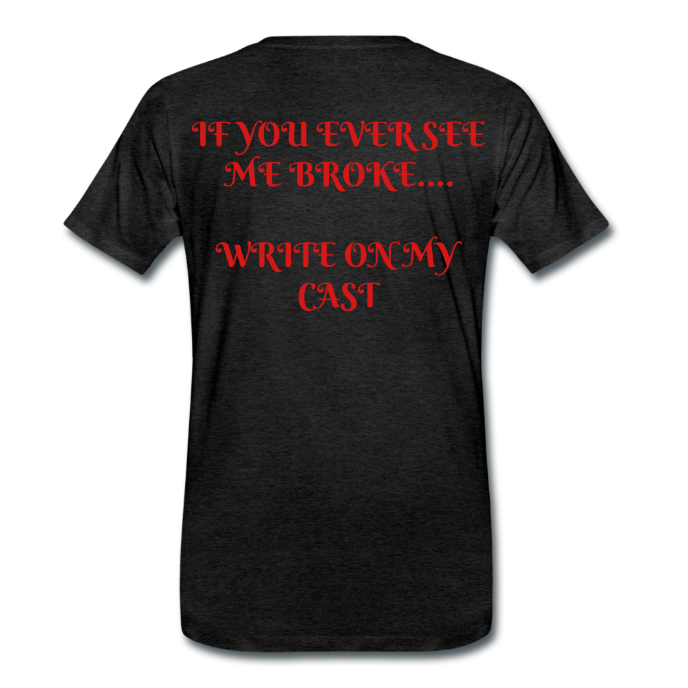 Men's Premium T-Shirt - charcoal gray