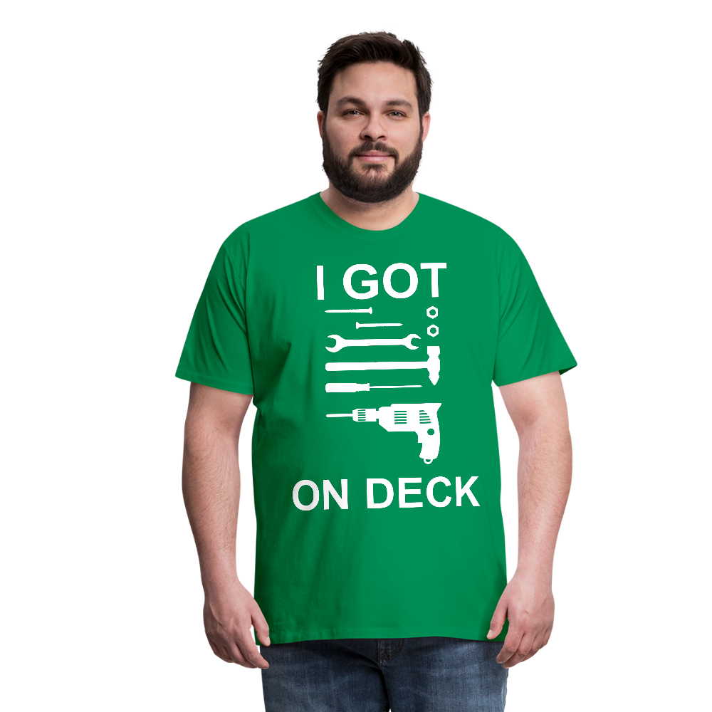 I Got Tools On Deck Men's Organic T-Shirt - kelly green