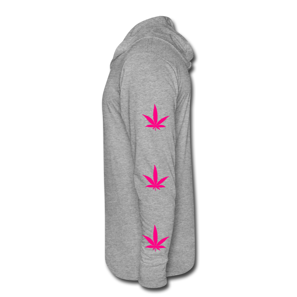 Unisex Tri-Blend Hoodie Shirt - heather gray
