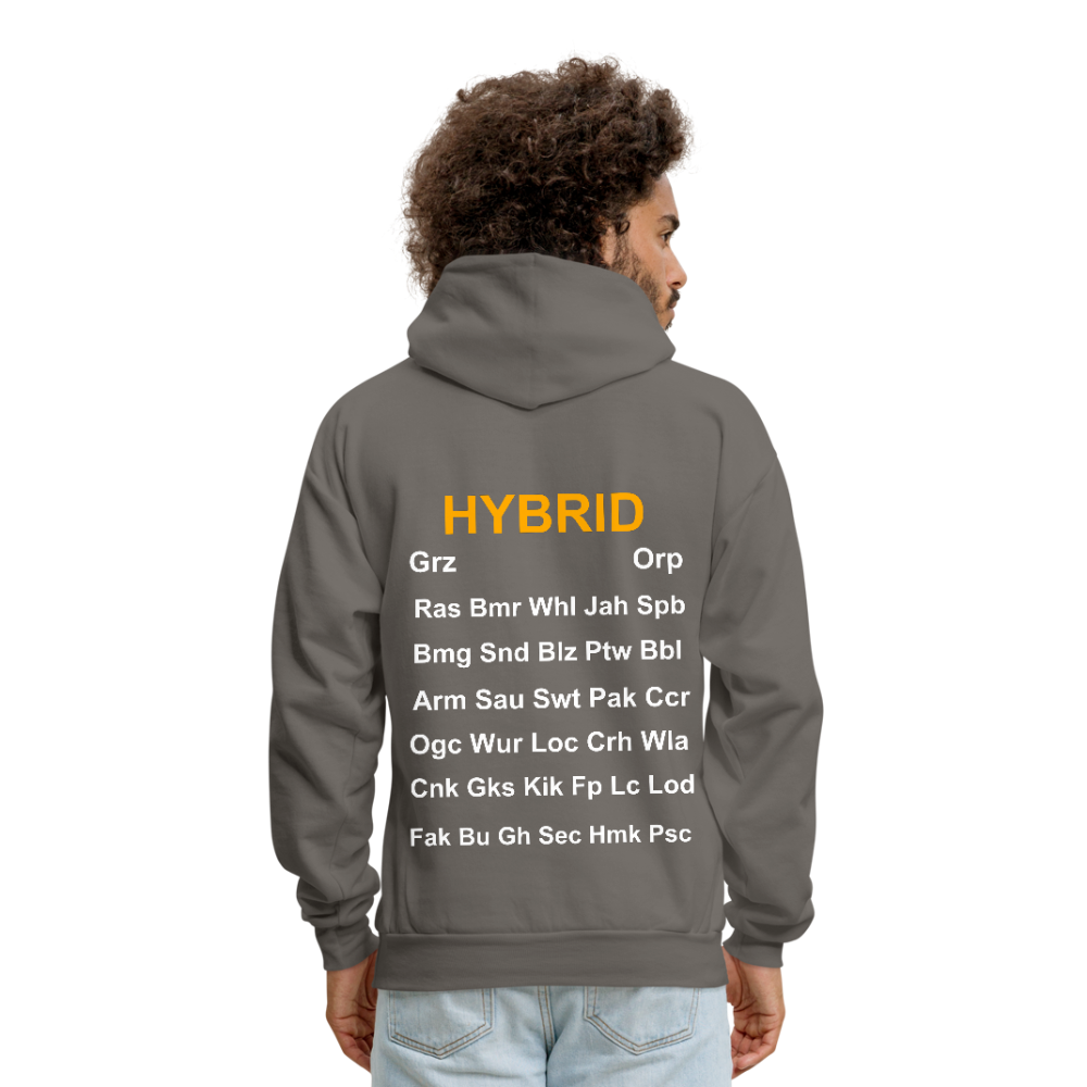 Men's Hoodie - asphalt gray
