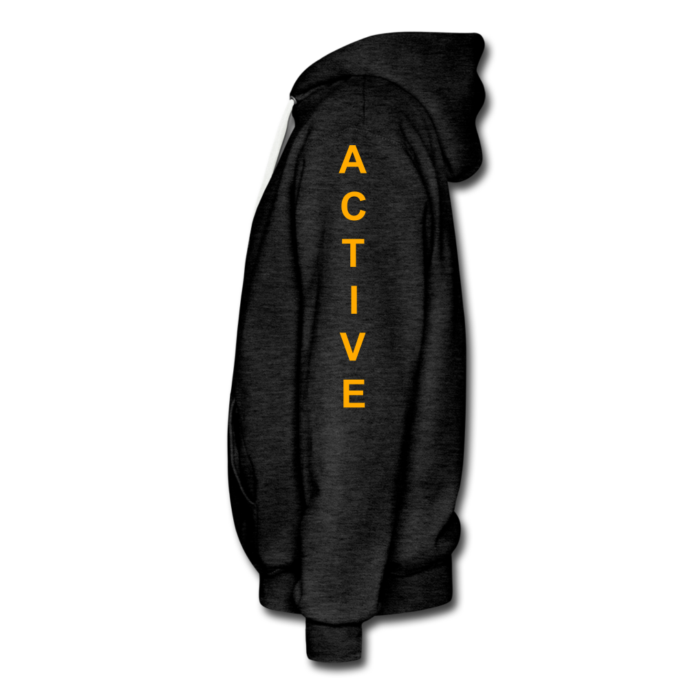 Men’s Premium Hoodie - charcoal gray