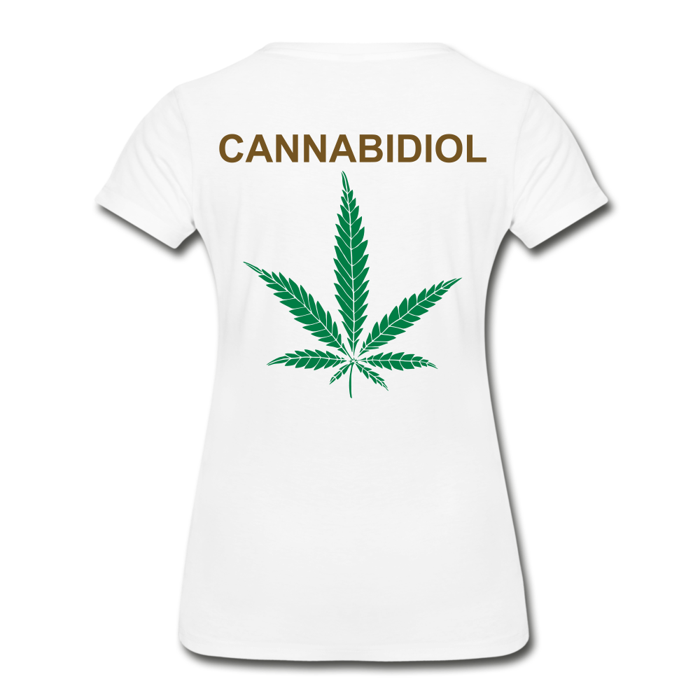 Anxiety Women’s Premium Organic T-Shirt - white