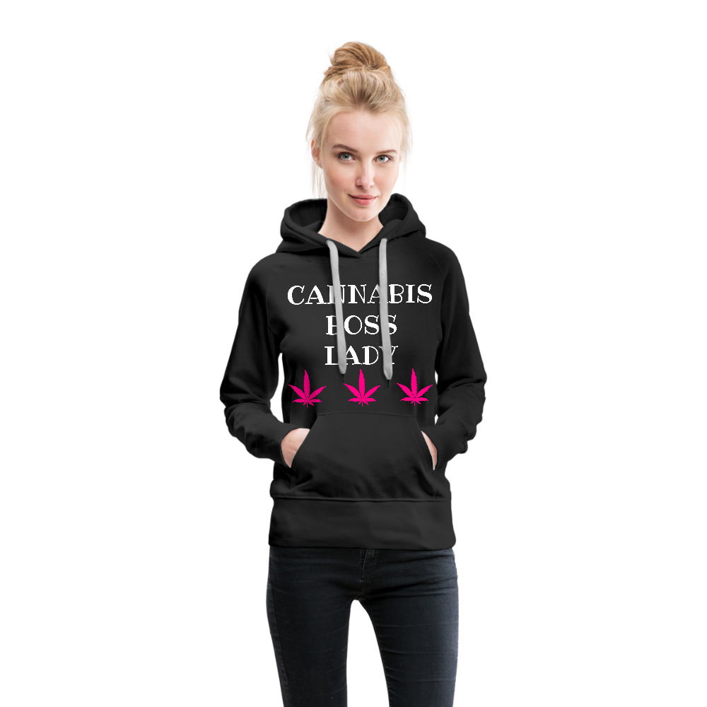 Boss Lady Women's Hoodie - black
