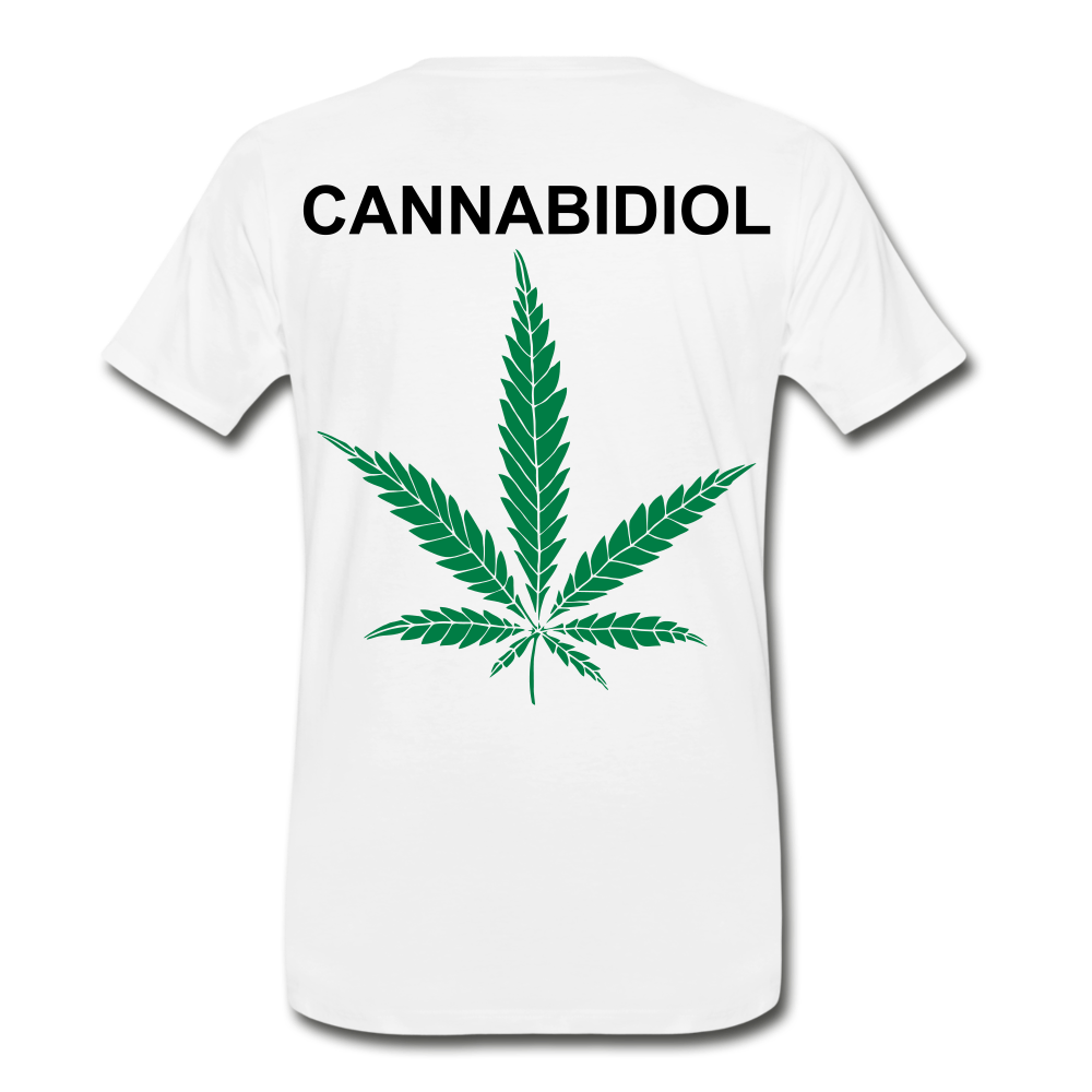 Anxiety Men’s Premium Organic T-Shirt - white