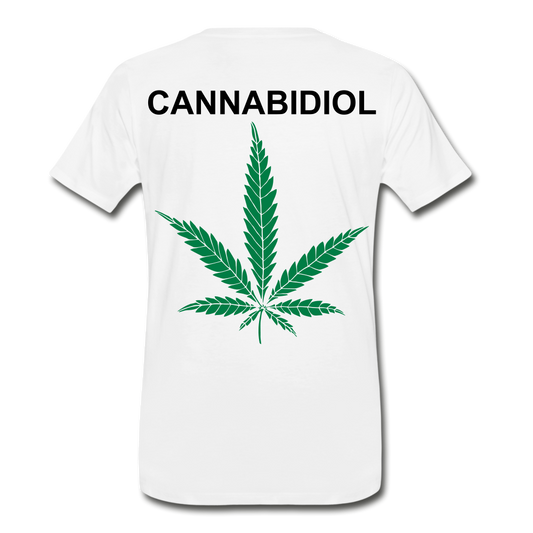 Anxiety Men’s Premium Organic T-Shirt - white