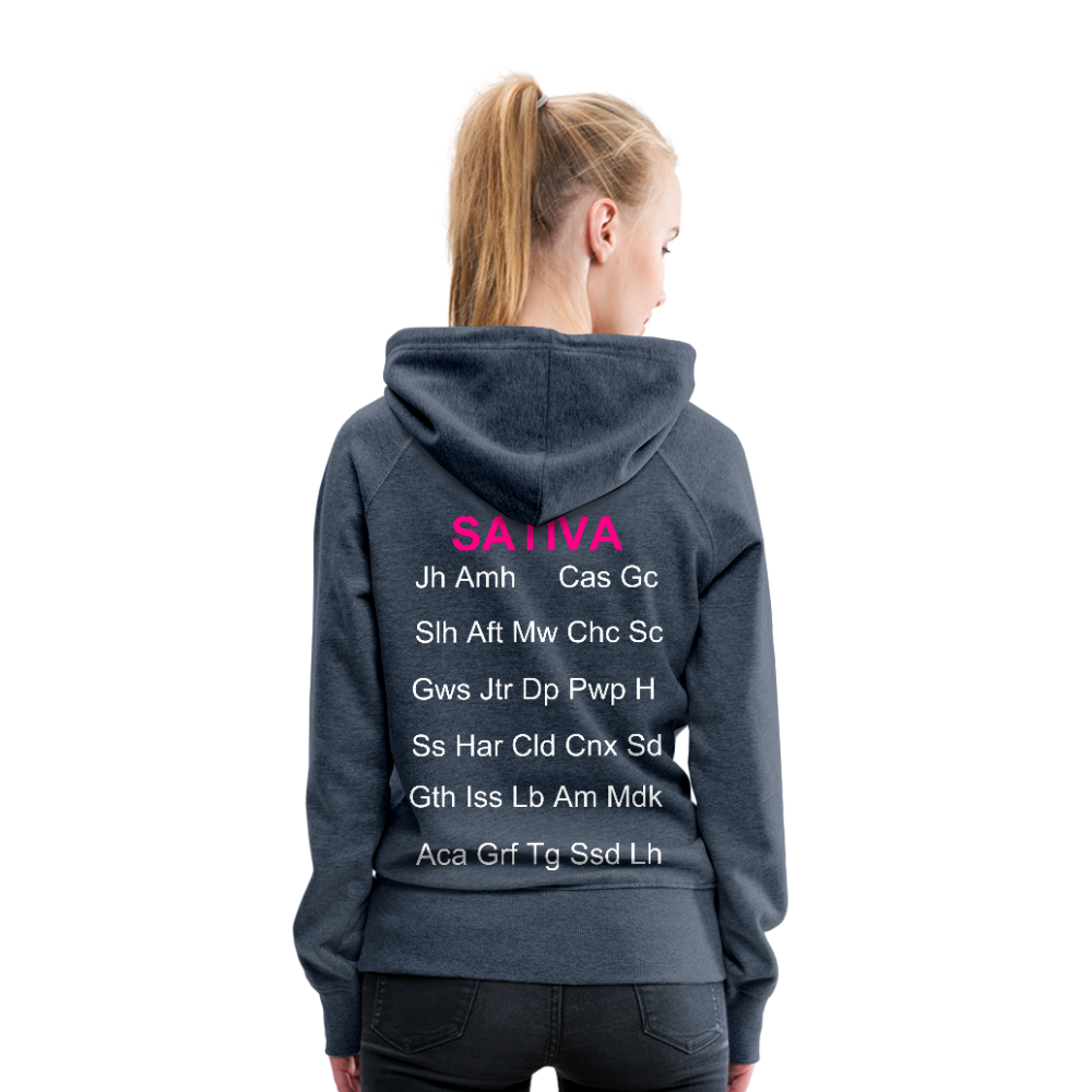 Women’s Premium Hoodie - heather denim