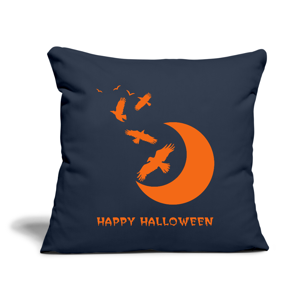 Throw Pillow Cover 18” x 18” - navy