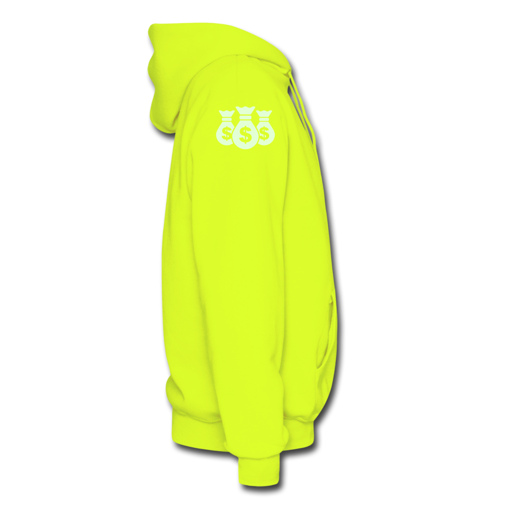 Men's Hoodie - safety green