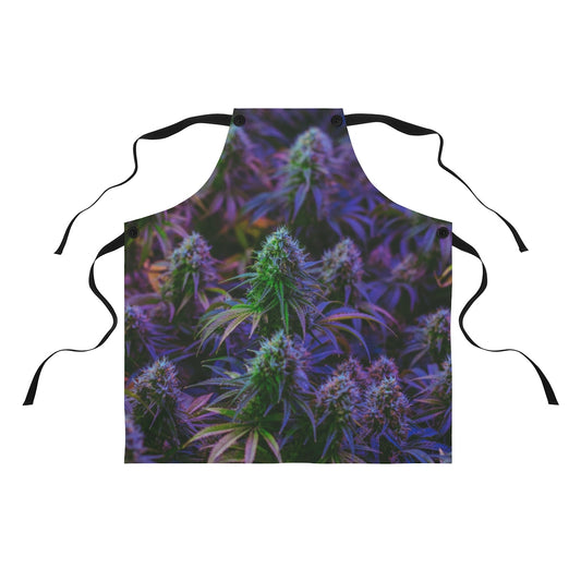 The Purple Cannabis Apron