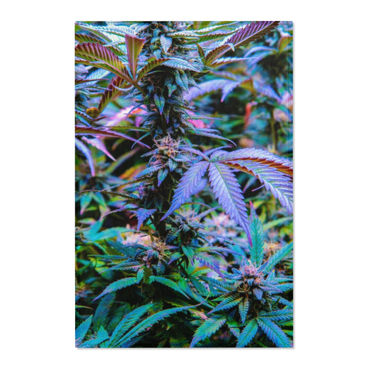 The Rainbow Cannabis Area Rugs