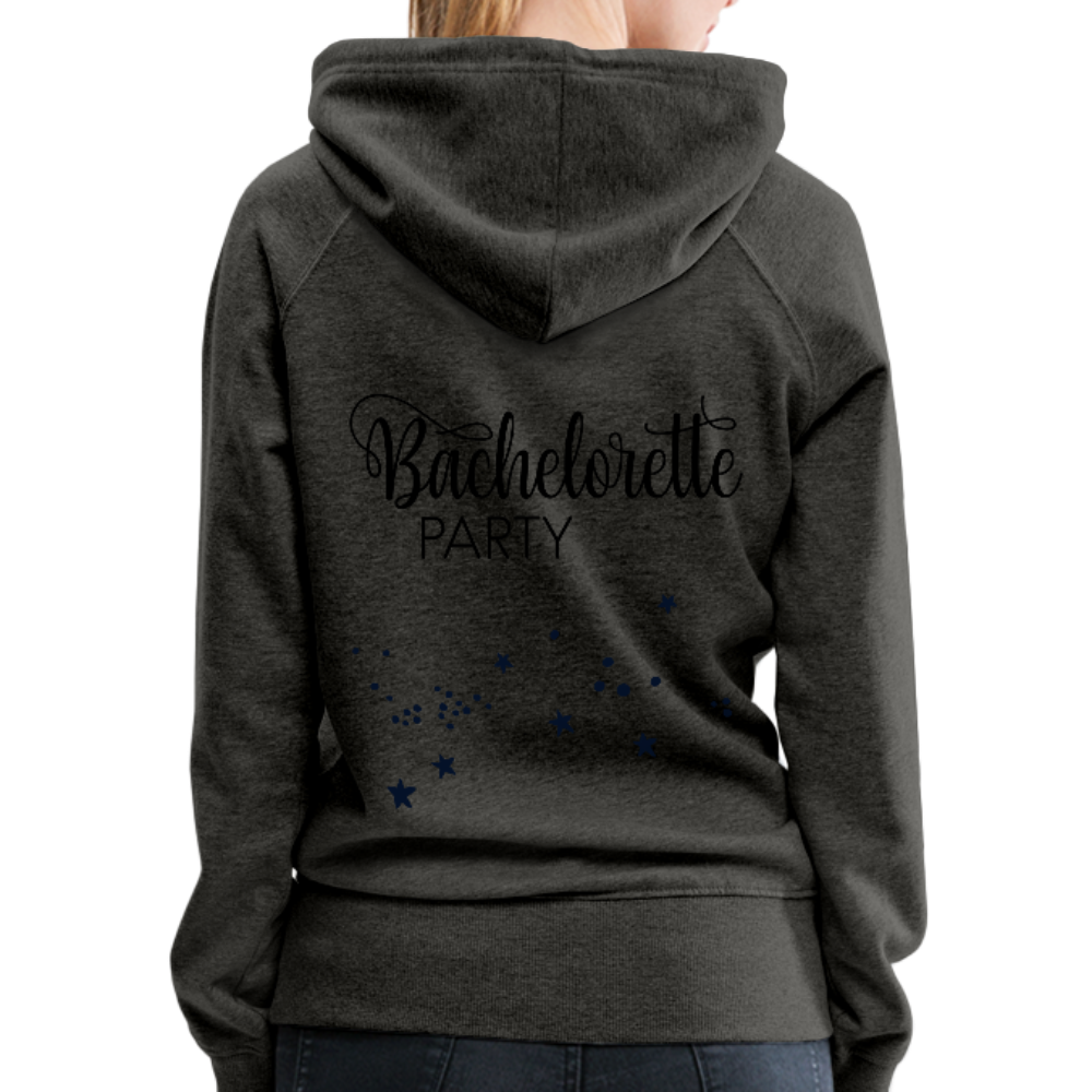 Bride Squad Women’s Premium Hoodie - charcoal gray