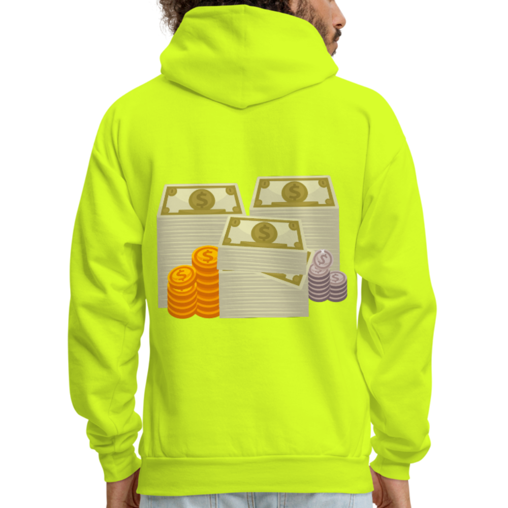 Men's Hoodie - safety green