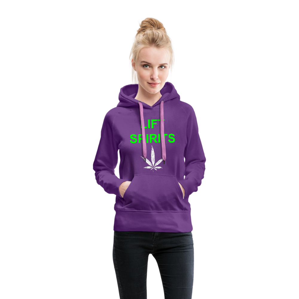 Lift Spirits Women’s Premium Hoodie - purple