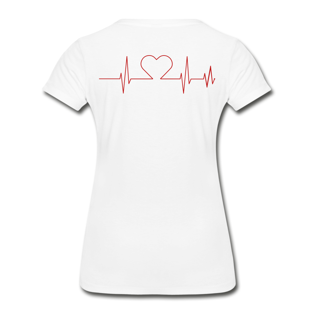 Distinct, Individually Separate & Unique Women's Organic T-Shirt - white