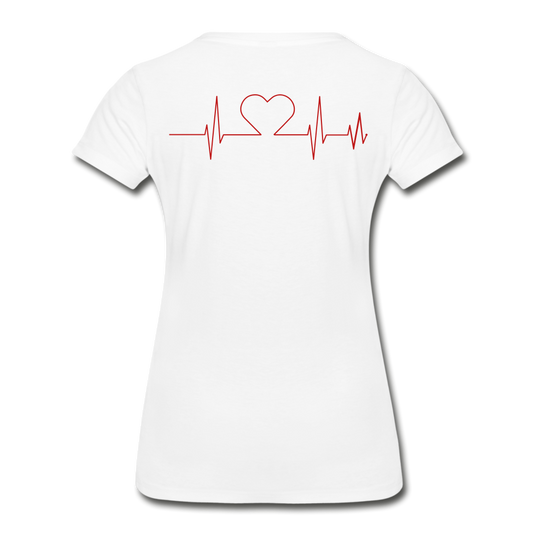 Distinct, Individually Separate & Unique Women's Organic T-Shirt - white
