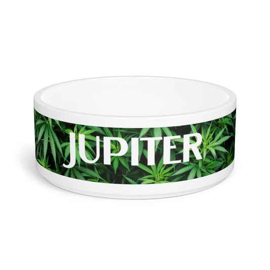 Customizable Cannabis Pet Bowl- My Cannabis Pet Bowl