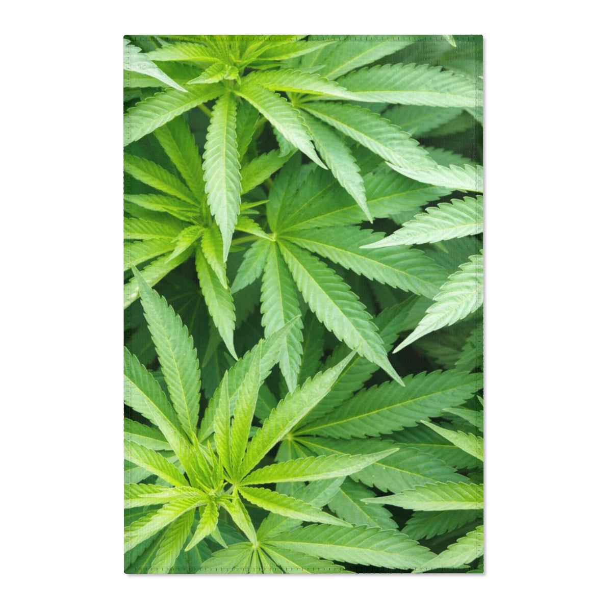 That Green Cannabis Area Rugs