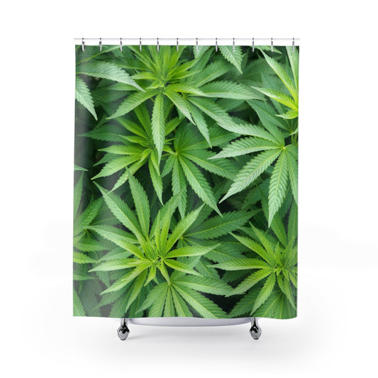 Cannabis Shower Curtain