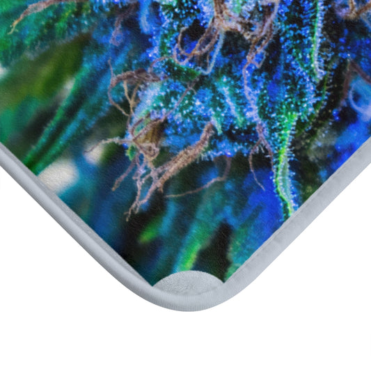 Catturare La Mia Attenzione Cannabis Bath Mat-Grey