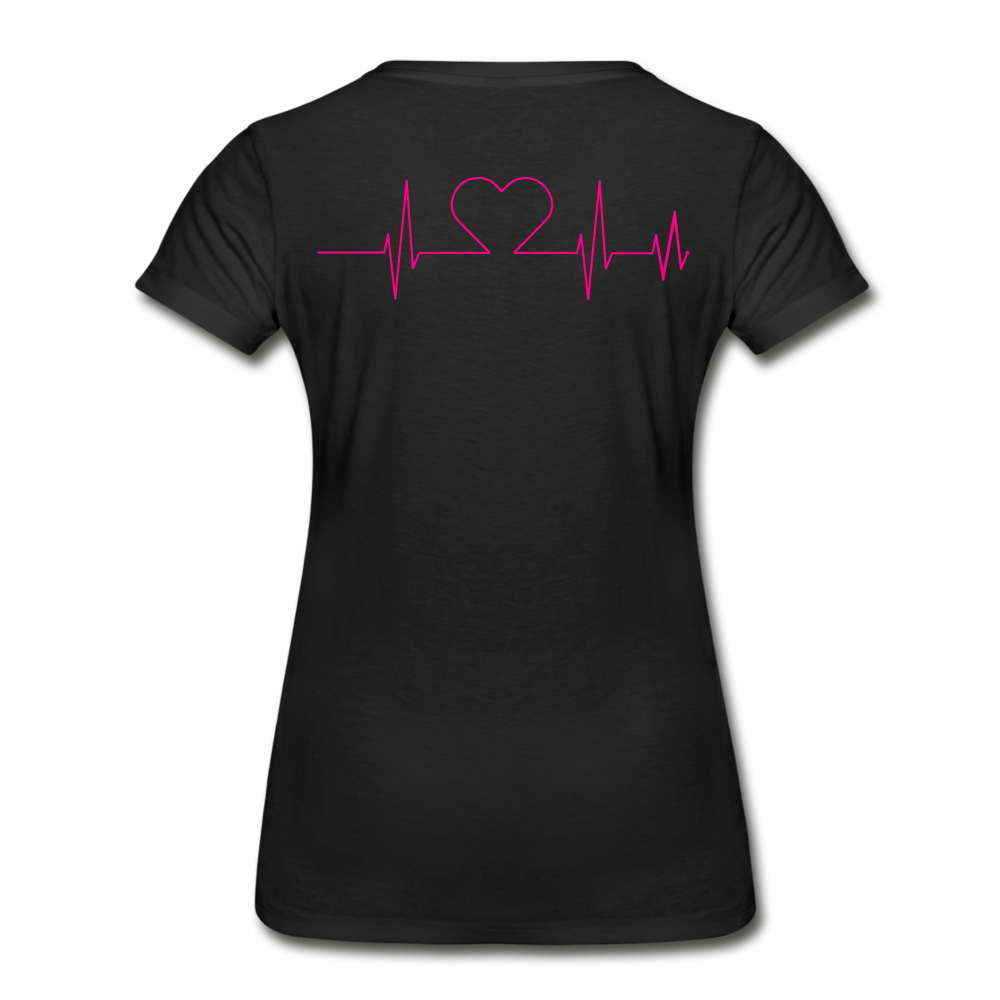 Distinct Individually Separate & Unique Women's Organic  T-Shirt - black
