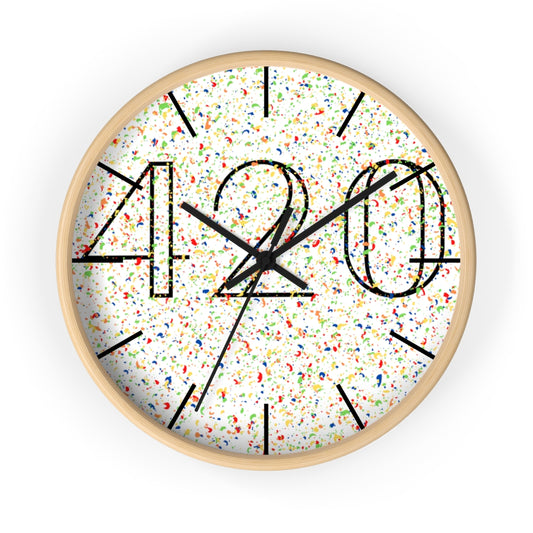 Quattro E Venti Cannabis Wall clock