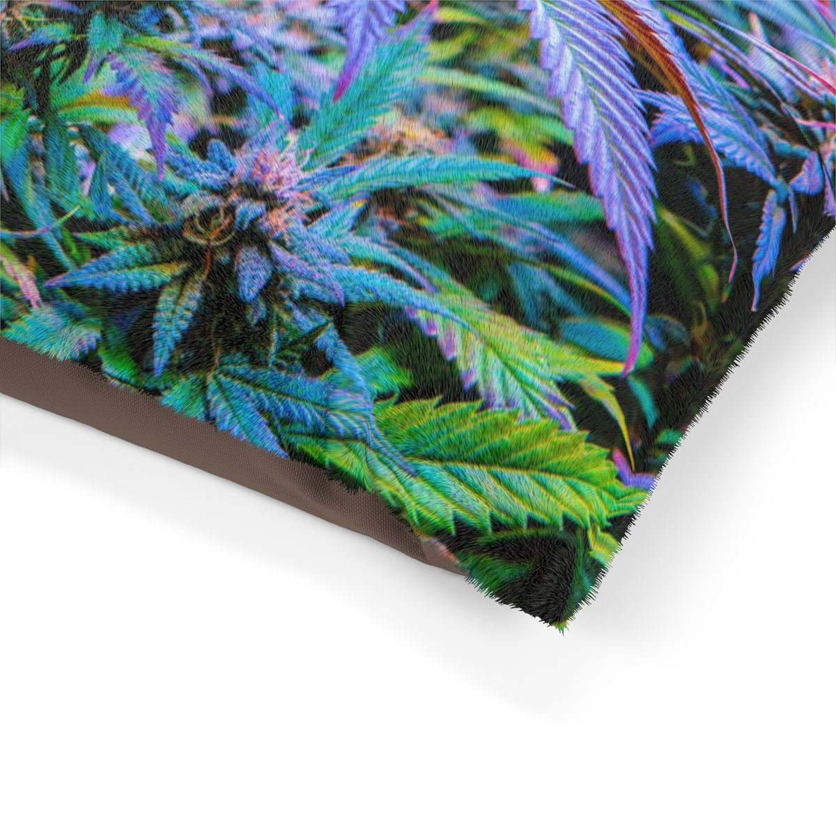 The Rainbow Cannabis Pet Bed
