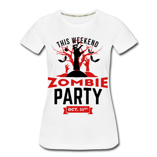 Women’s Premium Organic T-Shirt - white