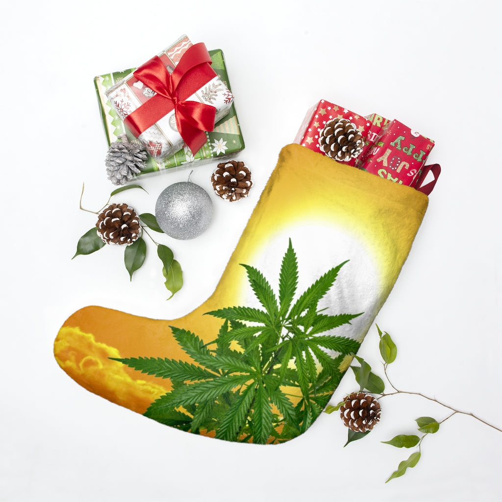 Bella Alba Cannabis Christmas Stockings