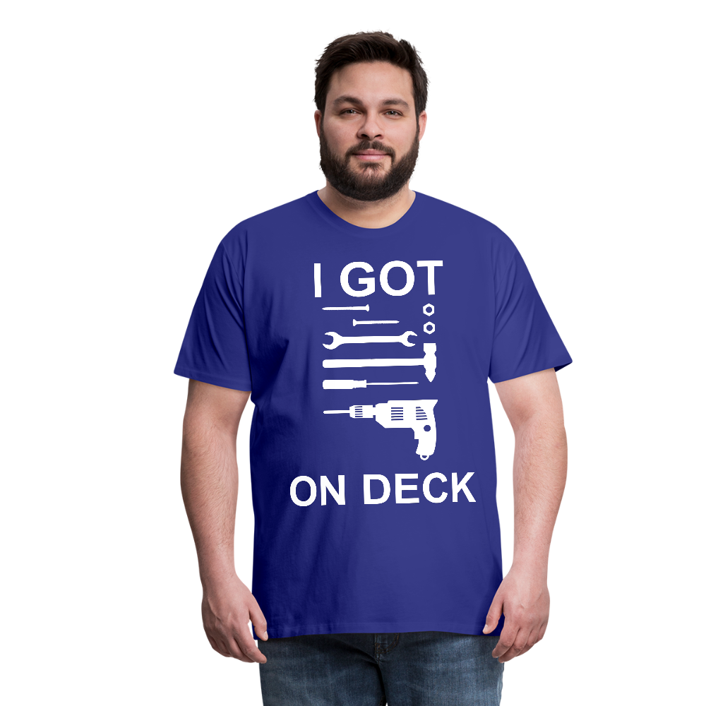 I Got Tools On Deck Men's Organic T-Shirt - royal blue