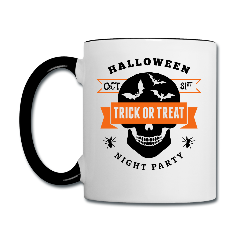 Contrast Coffee Mug - white/black