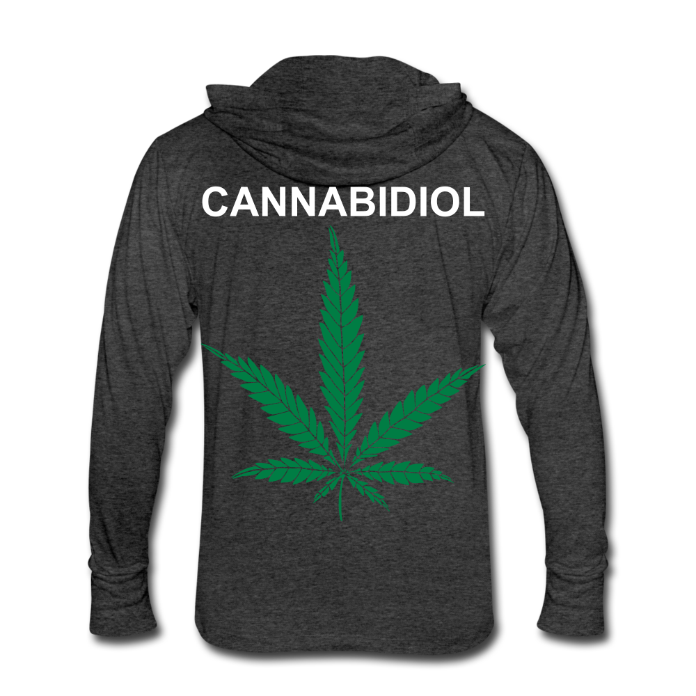 Anxiety Tri-Blend Hoodie Shirt - heather black