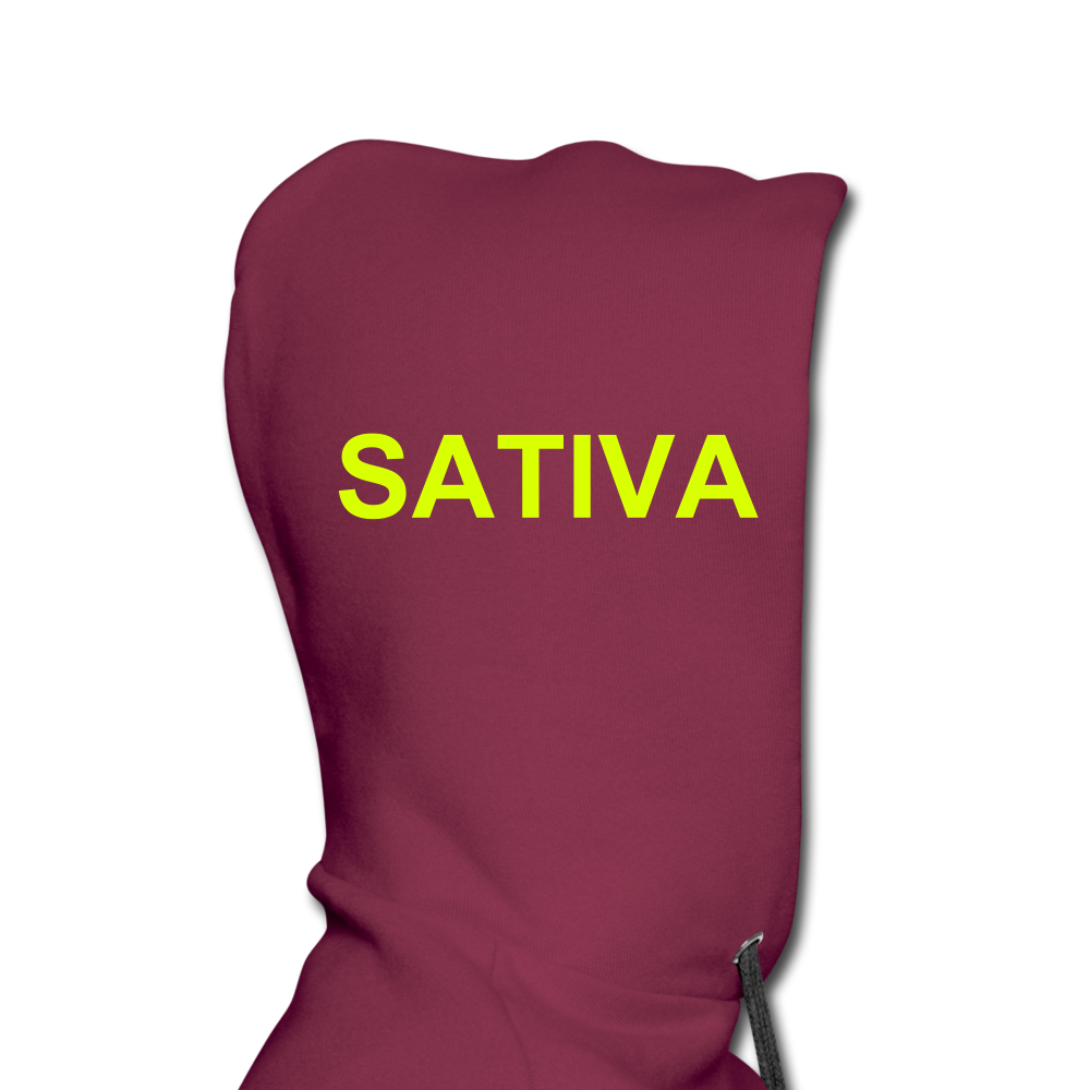 Motivate The Mind Men’s Premium Hoodie - burgundy