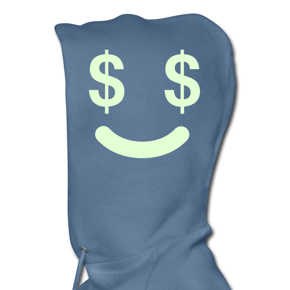 Stop Lacking And Start Stacking Money Men's Hoodie - denim blue