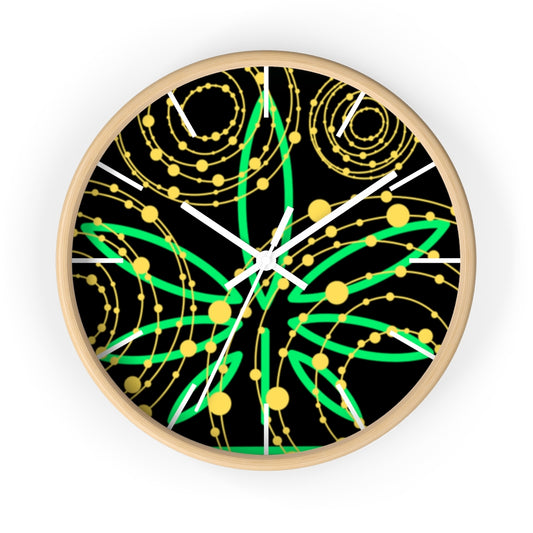Fiore Di Cannabis Wall clock