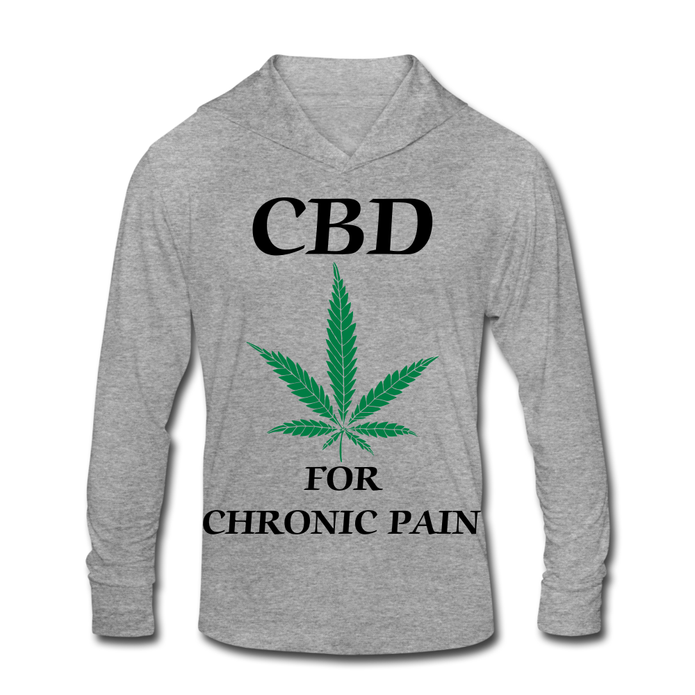 Unisex Tri-Blend Hoodie Shirt - heather gray
