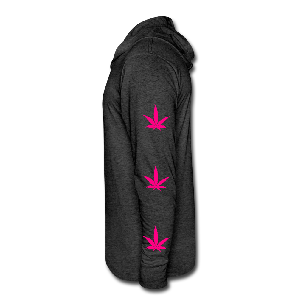 Unisex Tri-Blend Hoodie Shirt - heather black