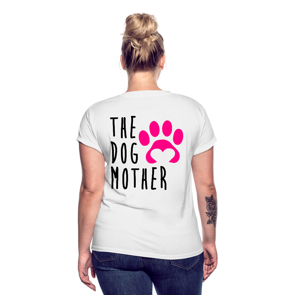 The Dog Mother Women's Relaxed Fit T-Shirt - white