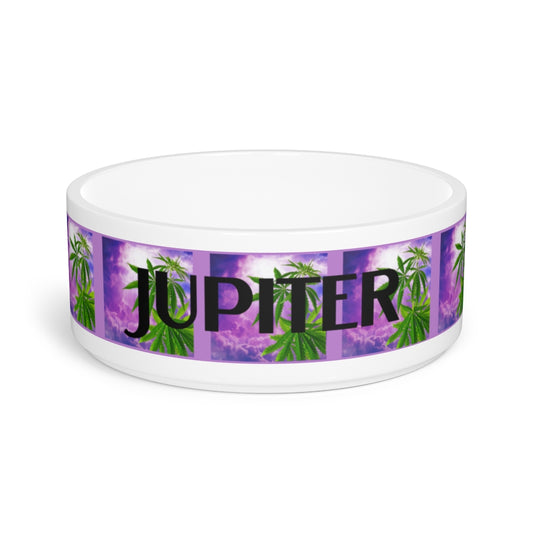 Customizable Cannabis Pet Bowl- Sogno Di Cannabis Pet Bowl