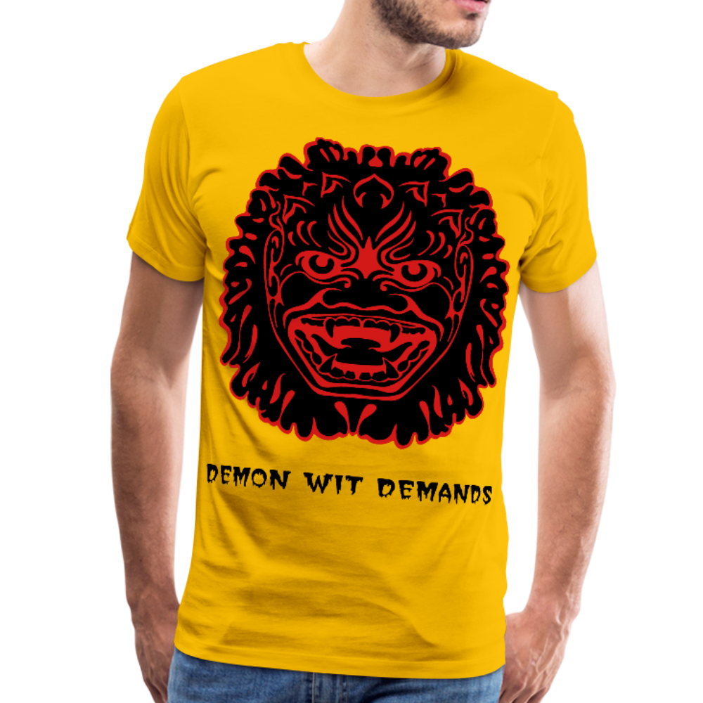 Men's Premium T-Shirt - sun yellow