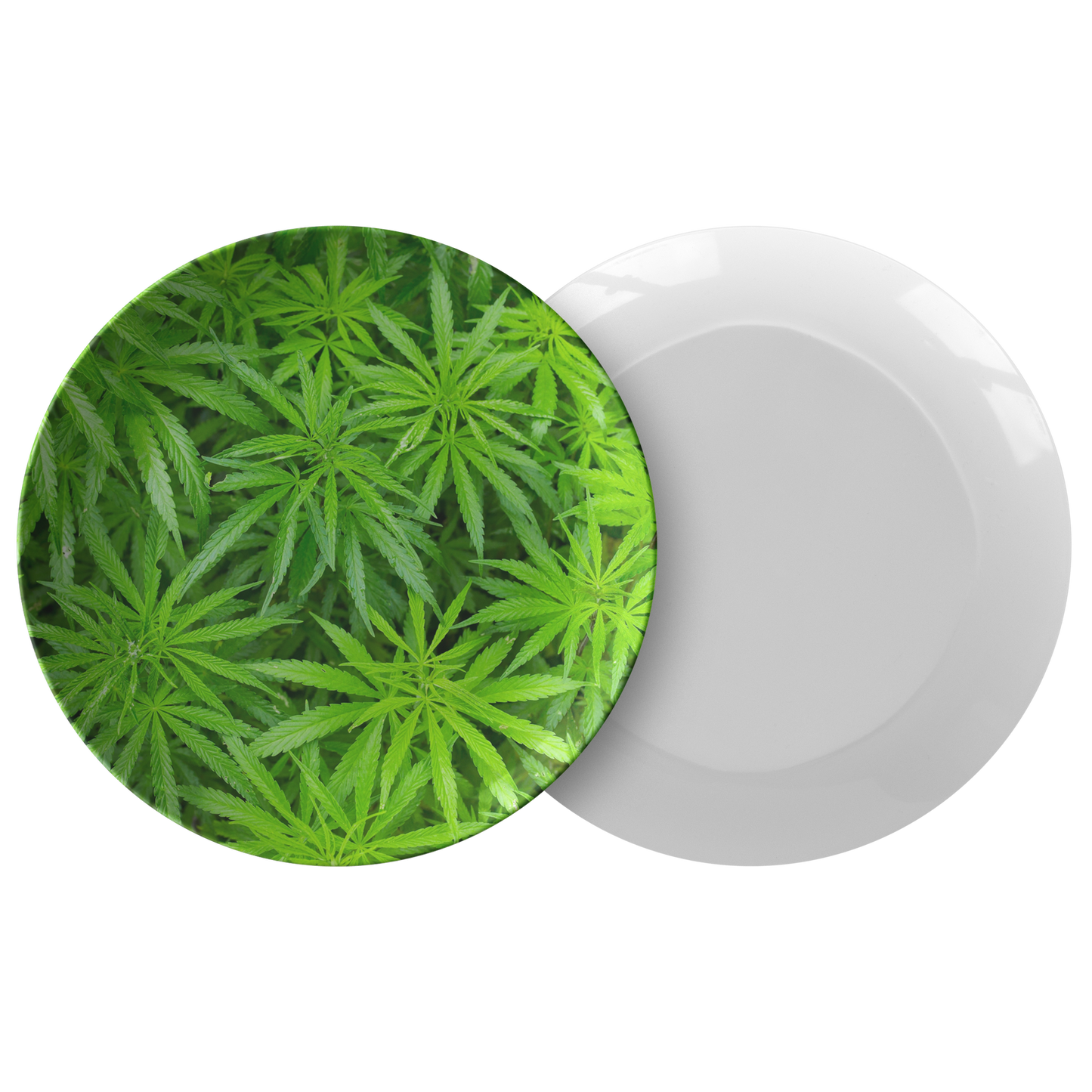 That Green Cannabis Plate