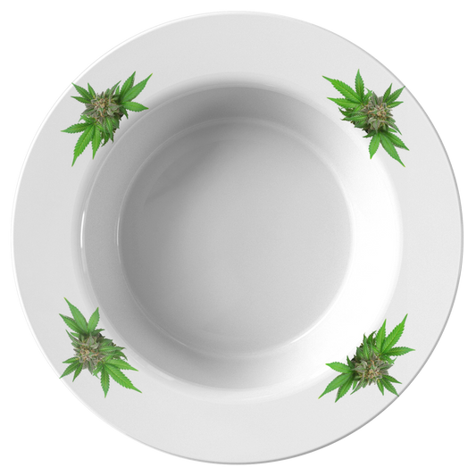 Semplicemente Cannabis Bowl- White